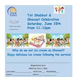 Tot Shabbat and Shavuot Celebration