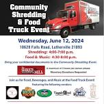 Community Shredding and Food Truck