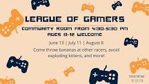 Ages 8-12 League of Gamers