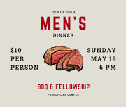 Men's Fellowship Dinner — Cornerstone Presbyterian