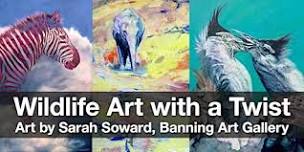 Wildlife Art with a Twist, Art by Sarah Soward at Banning Art Gallery