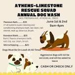 ATHENS-LIMESTONE RESCUE SQUAD ANNUAL DOG WASH