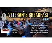 Monthly Veteran's Breakfast