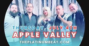 The Platinum Beat Headlines Apple Valley Freedom Fest (4th of July)