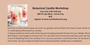 Botanical candle workshop