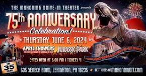 75th Anniversary Celebration (APRIL SHOWERS / JURASSIC PARK on 35mm)