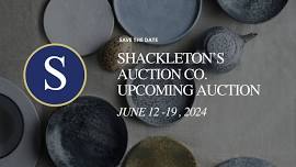 Upcoming Online Auction: June 12th - 19th 2024