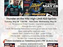 ADVANCE TICKETS NOW AVAILABLE FOR HIGH LIMIT 410 SPRINTS AT GRANDVIEW, TUESDAY, MAY 28