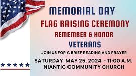 Memorial Day Flag Raising