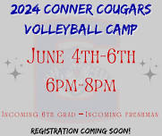 Conner Cougars Volleyball Camp