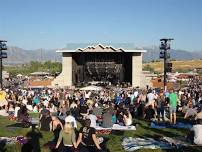 Usana Amphitheater Seat View. Section 203 at Utah First Credit Union Amphitheatre.