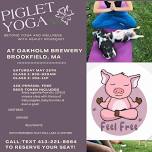 SOLD OUTPiglet Yoga at Oakholm Brewery