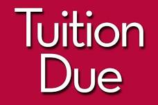 April Tuition Due