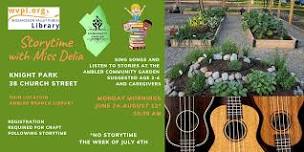 Summer Storytime at the Ambler Community Garden