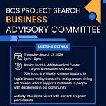 BCS Project SEARCH Business Advisory Committee Meeting