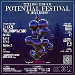 Potential Festival -Triangle Edition- Two stages of Funktion-One sound in Osaka