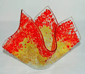 Create a Fused-Glass Frit Vase