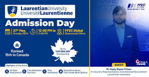 Laurentian University Admission Day at PFEC Global-Dhanmondi Office