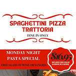 Monday Night Pasta Special at Spaghettini Pizza