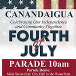 4th of July Parade Downtown — Canandaigua Business Improvement District