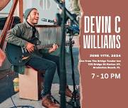 Devin C Williams featuring Amanda Scrubbs @ The Bridge Tender Inn