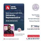 Join Us at Aspire Square’s Biggest Admission Day: Meet Avila University (USA) Representative in Person!