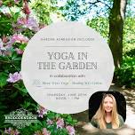 Yoga in the Garden: in-person with Ashley Erickson