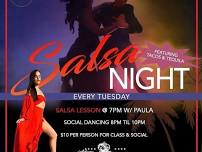 Salsa Class & Social @ Asbury Ale House Every Tuesday