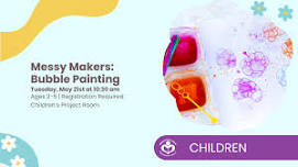 Messy Makers: Bubble Painting