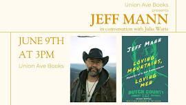 An Author Event featuring Jeff Mann in conversation with Julia Watts