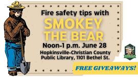 Fire Safety Tips with Smokey the Bear