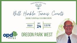 Bill Hinkle Tennis Court Dedication & Celebration