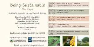 Being Sustainable Mini Expo