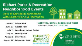 Elkhart Parks & Recreation Neighborhood Events