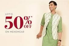 Upto 50% Off on Menswear - by Fabindia