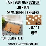 Custom Door Mats @ Wachusett Brew Yard