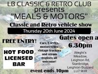 LB Classic & Retro Club presents " MEALS & MOTORS"