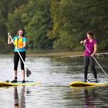 Sunset Stand-Up Paddleboarding