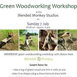 Green Woodworking / Pole Lathe Workshop at Blended Monkey