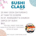 Adult Sushi class