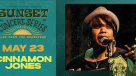 Cinnamon Jones - Sunset Concert Series