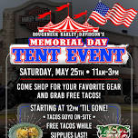 Memorial Day Tent Event