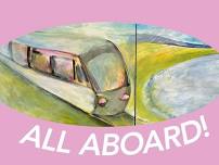 Studio Judy G Watsonville: Train Art Exhibition