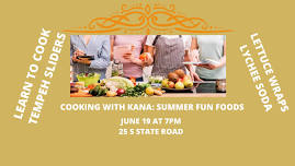 COOKING WITH KANA: SUMMER FUN FOODS