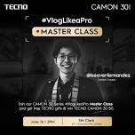 #VlogLikeaPro Masterclass at SM Clark with TECNO Mobile Philippines