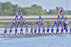 Shawano Ski Sharks waterski show