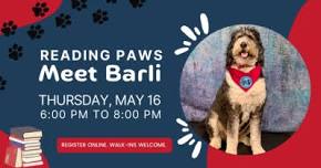 Read with Barli: Therapy Dog