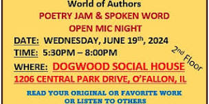 World of Authors Poetry Jam & Spoken Word Open-Mic Night