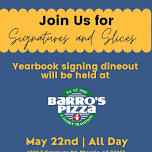 Signatures and Slices at Barro's Pizza!