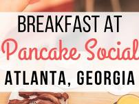 Saturday Brunch @Pancake Social in Ponce City Market